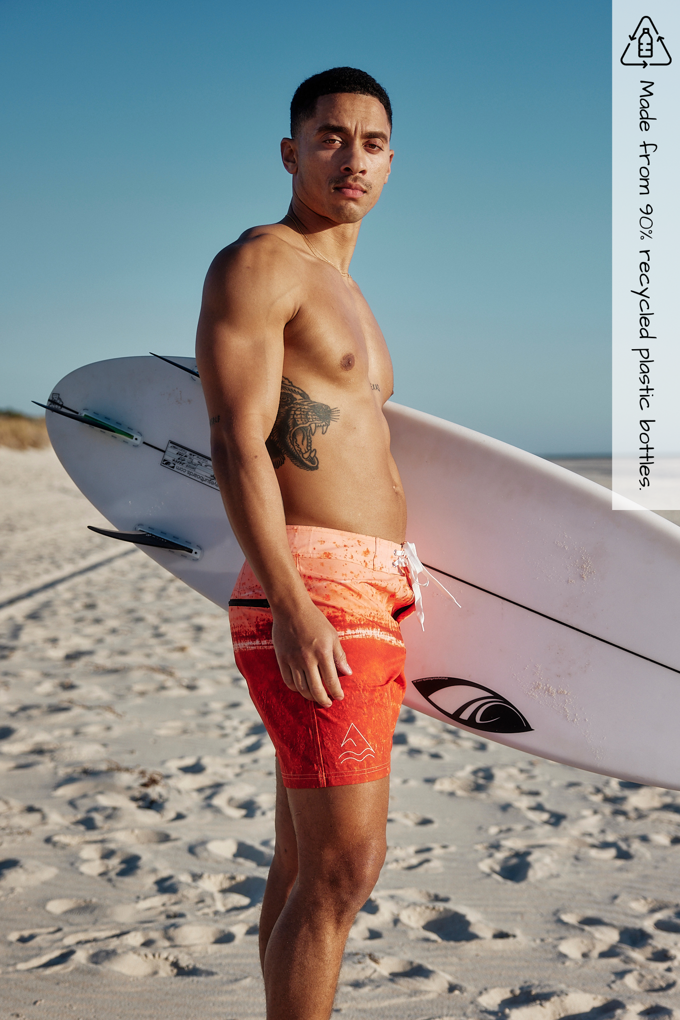 Red Sands recycled surf short