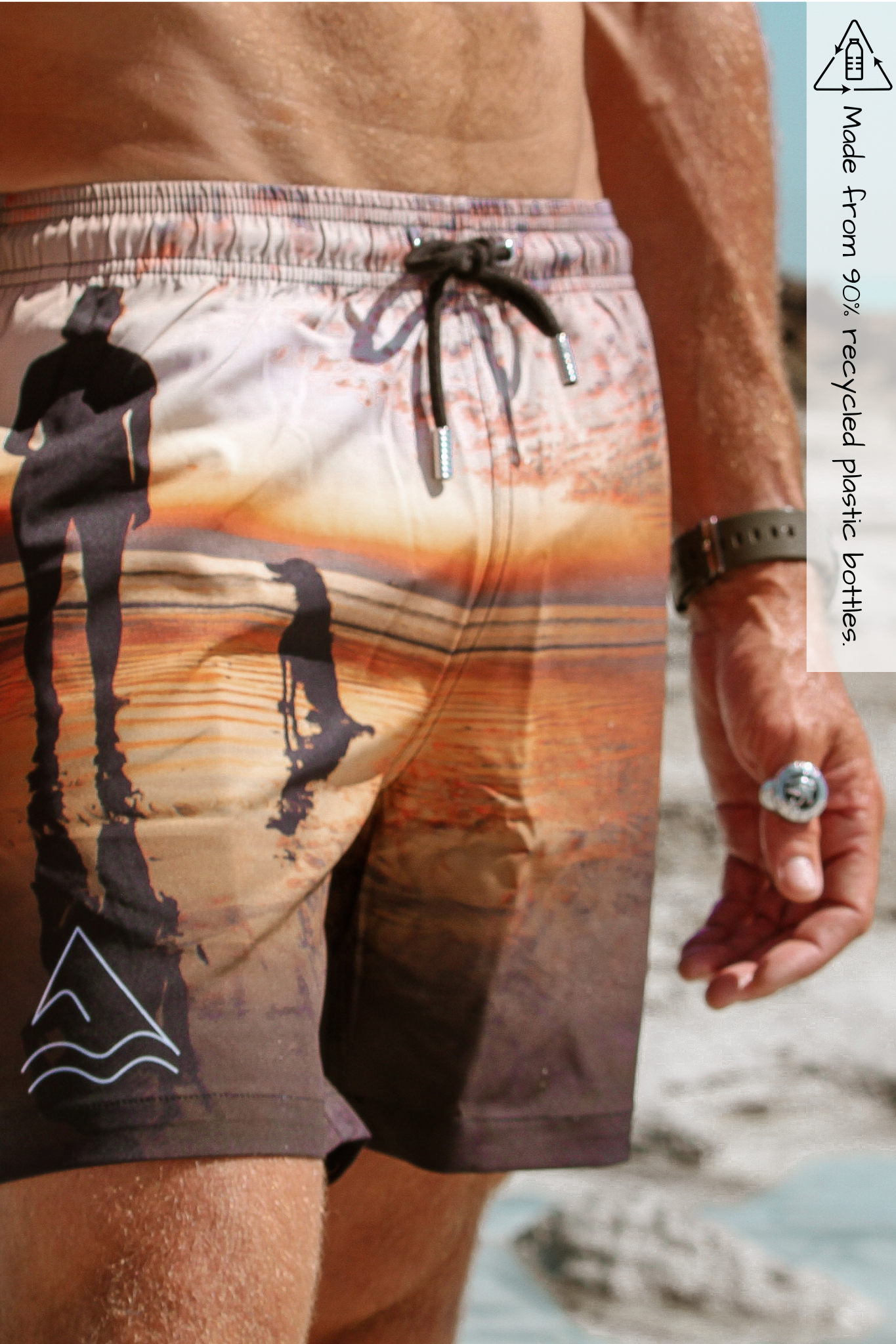 Cable Beach Sunset Recycled lifestyle short
